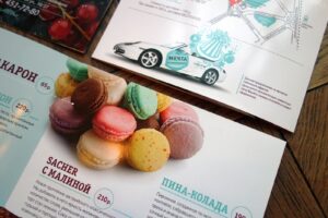 Editorial design, brochure design, menu, Asgard Branding