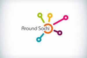 Logo, Sochi, travel agency, branding, travel agency corporate identity