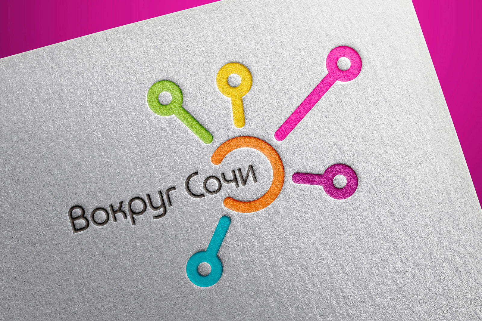 Вокруг Сочи, Around Sochi, лого, logo design, corporate identity