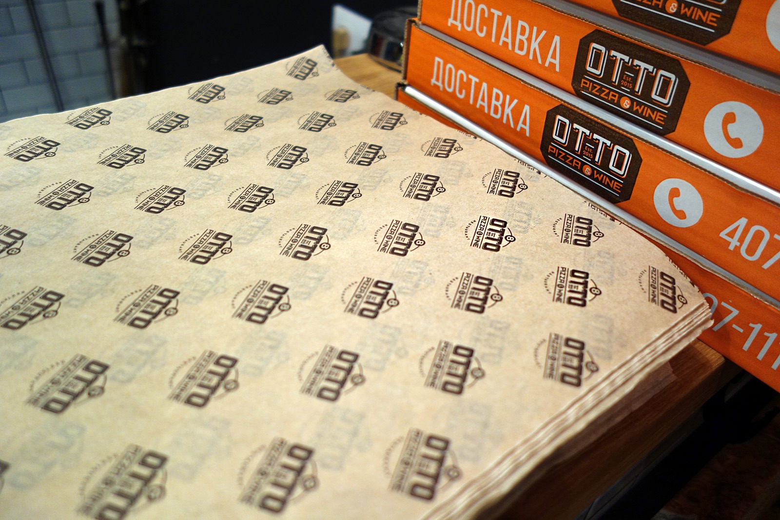 Asgard Branding, packaging design, corporate identity, Otto, logo, restaurant branding, advertising