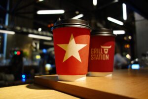 Брендинг упаковки, Асгард брендинг, брендинг ресторана Grill Station, branding design identity
