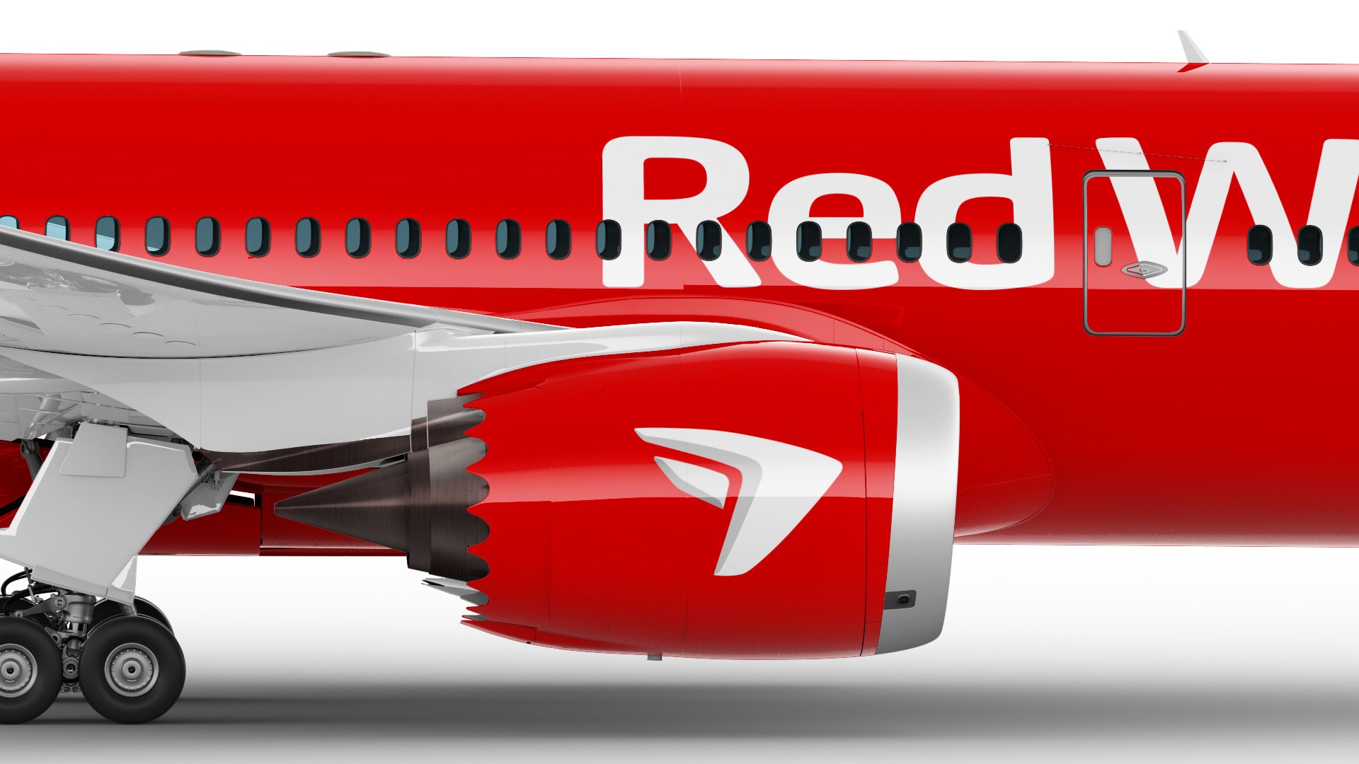 Red Wings, Asgard Branding, airlines, авиационный дизайн, speed bird, авиабрендинг, самолет, airplane design, мотоголдола