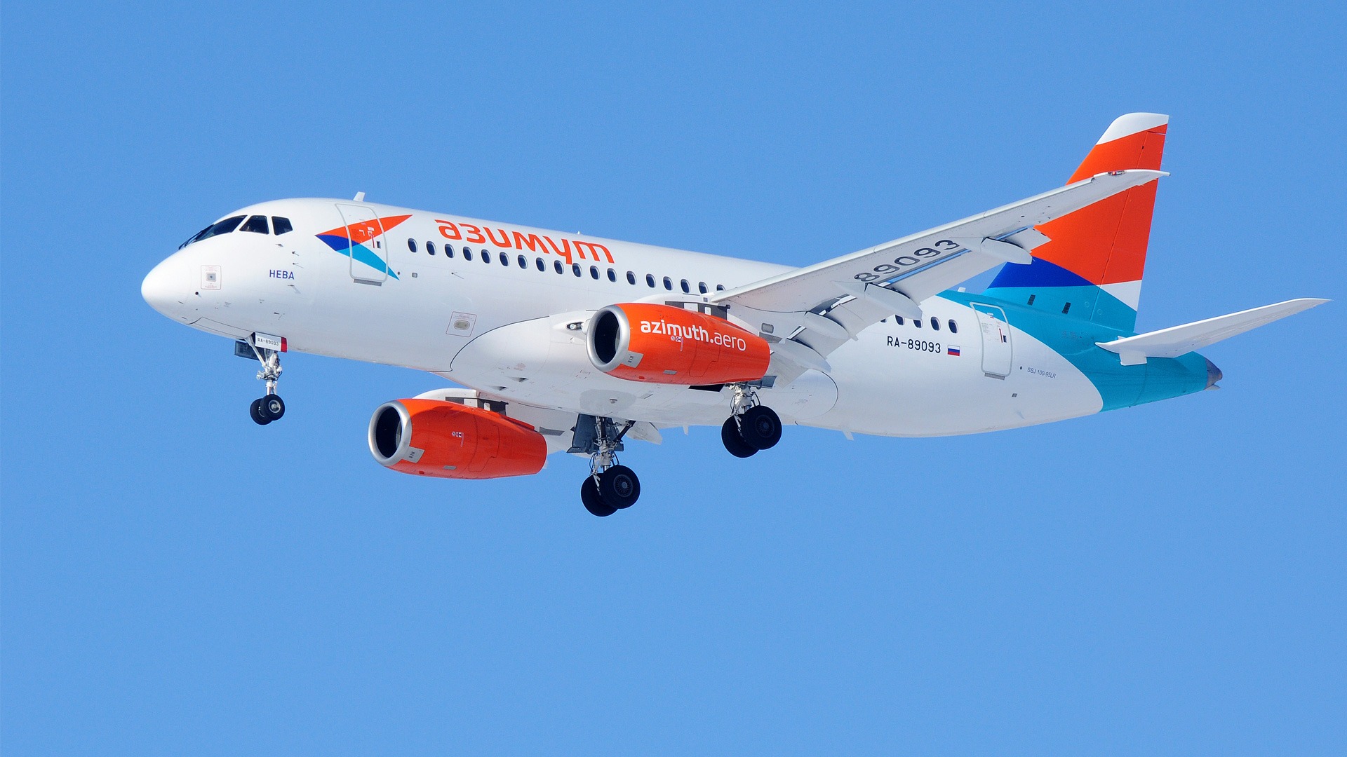 Авиакомпания, Азимут, azimuth, airlines, airplane, livery, branding, aicraft, ssj100, sukhoi, sukhoisuperjet, superjet100, SSJ-100, Сухой суперджет, брендинг авиакомпании