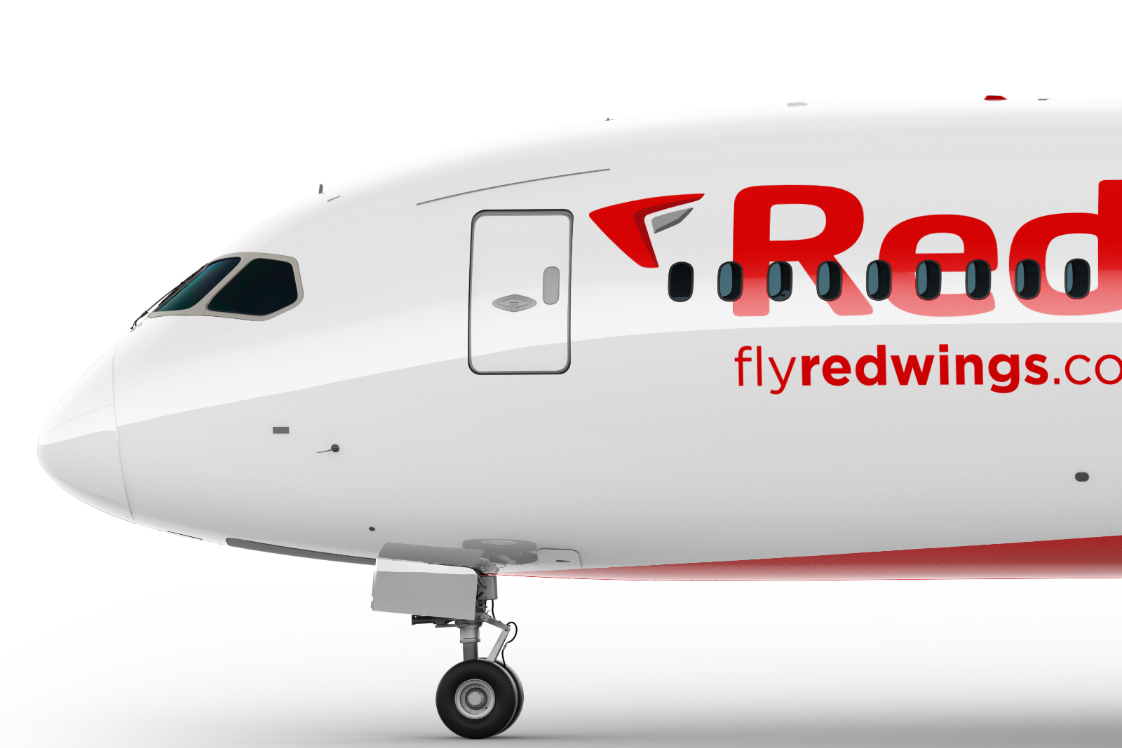 Red Wings, Asgard Branding, airlines, авиационный дизайн, speed bird, авиабрендинг, самолет, airplane design,