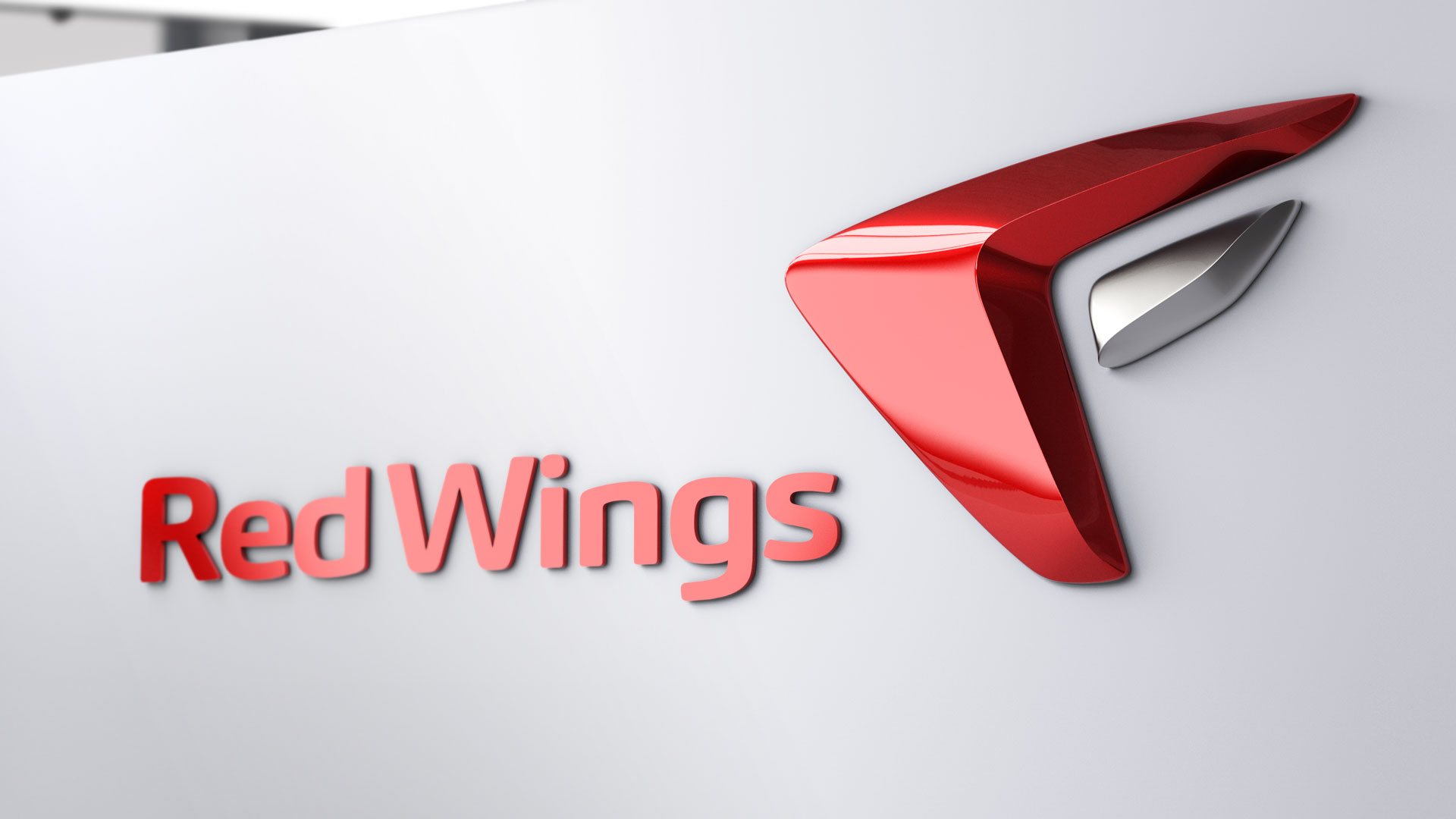 Asgard Branding, redwings, airlines, авиационный дизайн, speed bird, авиабрендинг, самолет, airplane design, авиакомпания, 3D logo