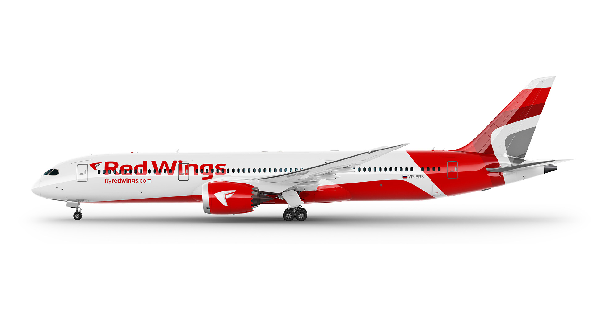 Red Wings airlines, livery design, дизайн ливреи самолета, авиация, Асгард Брендинг