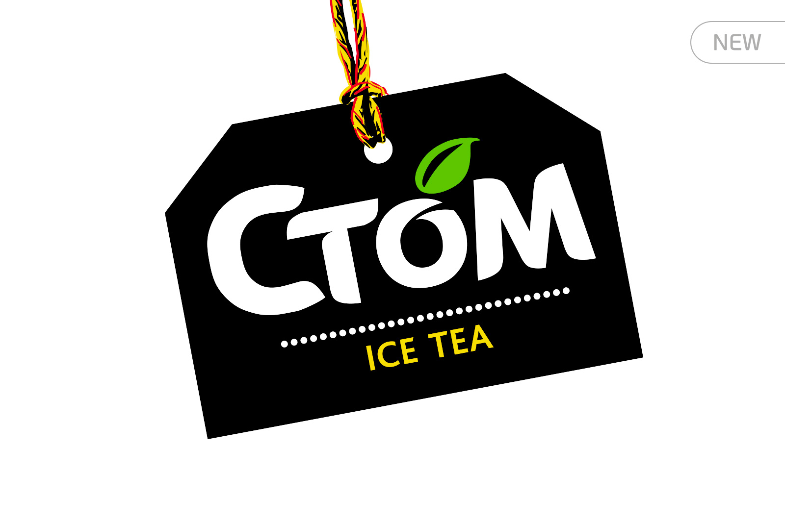 Redesign, rebranding, trade mark, logo design, ice tea, Asgard Branding, black label