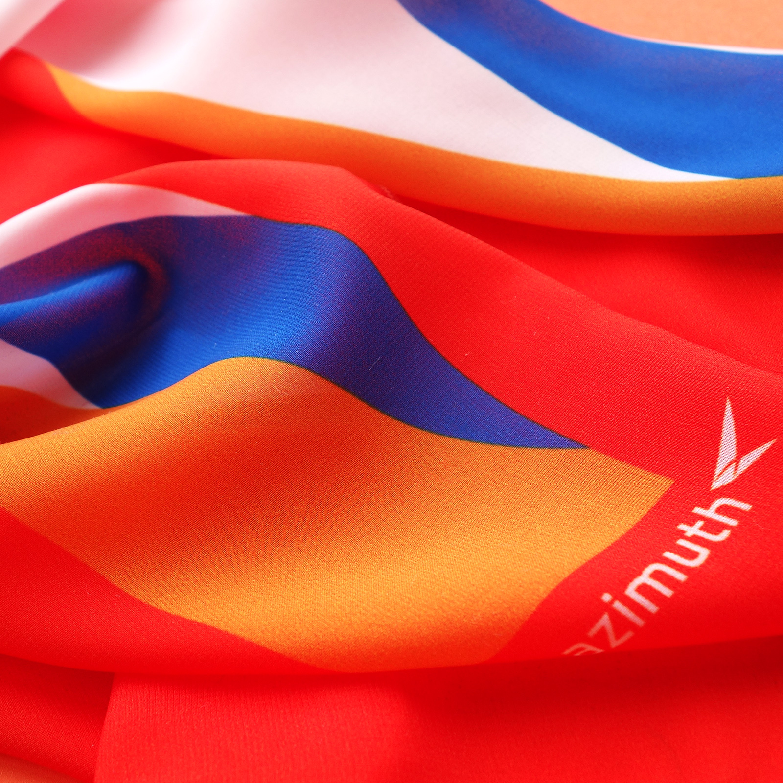 Авиакомпания Азимут, Azimuth Airlines, брендинг, дизайн платков бортпроводниц, Asgard Branding