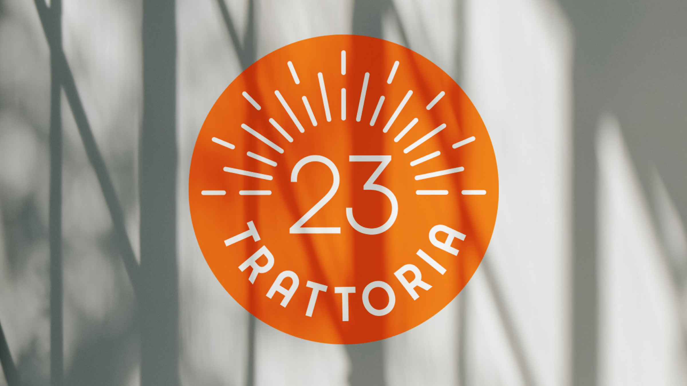 Trattoria 23, брендинг, HoReCa, лого, брендинг ресторана, Asgard Branding
