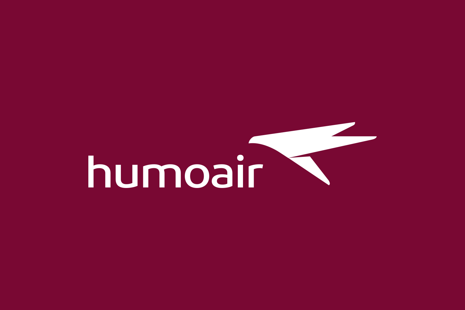 Logo Humo air, airline logo, airline branding, Asgard Branding, corporate identity