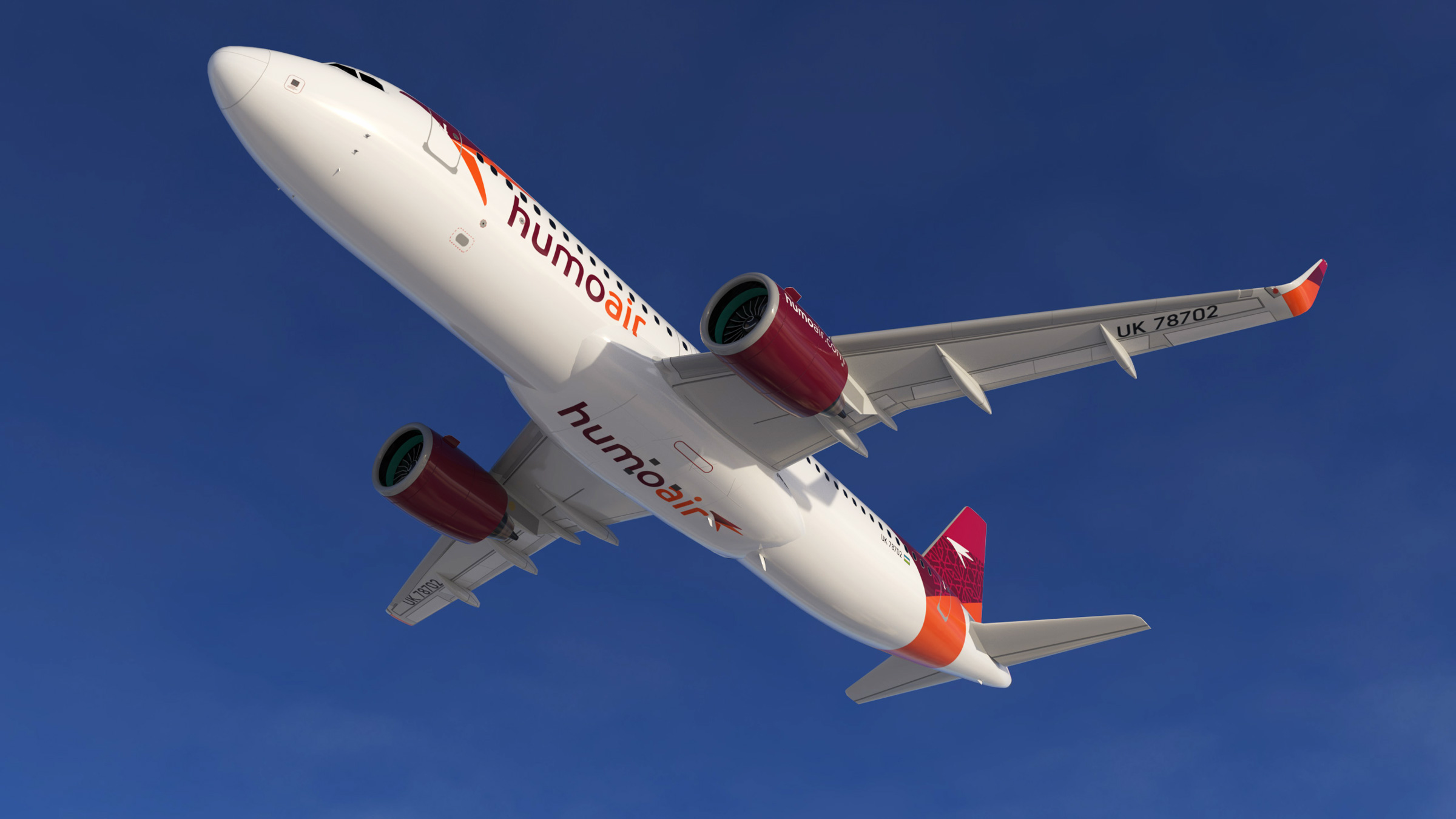 Aircraft livery design, Humo air, airlines branding
