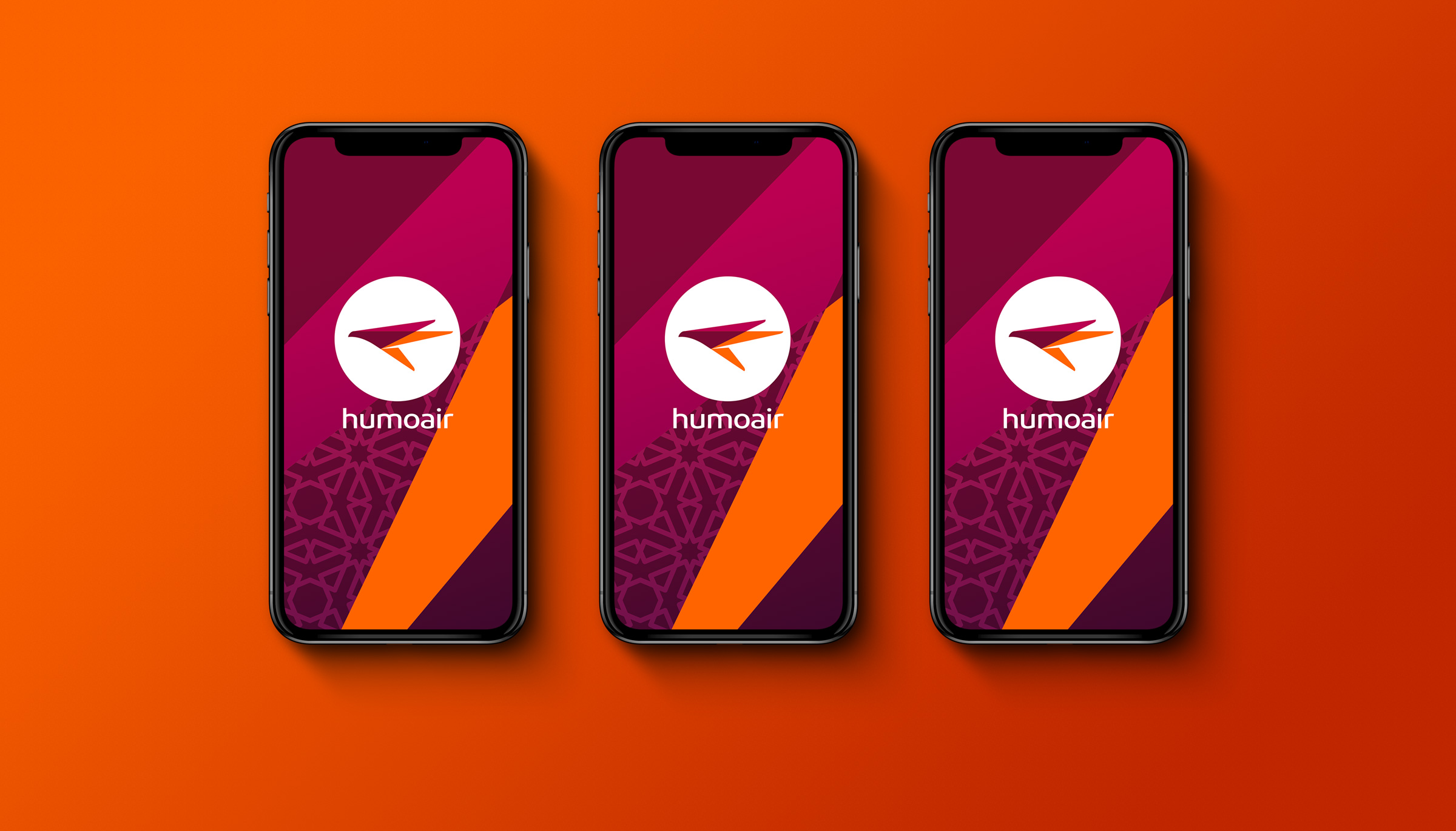 logo, pattern, girikh, Humo air, airline branding, Asgard Branding