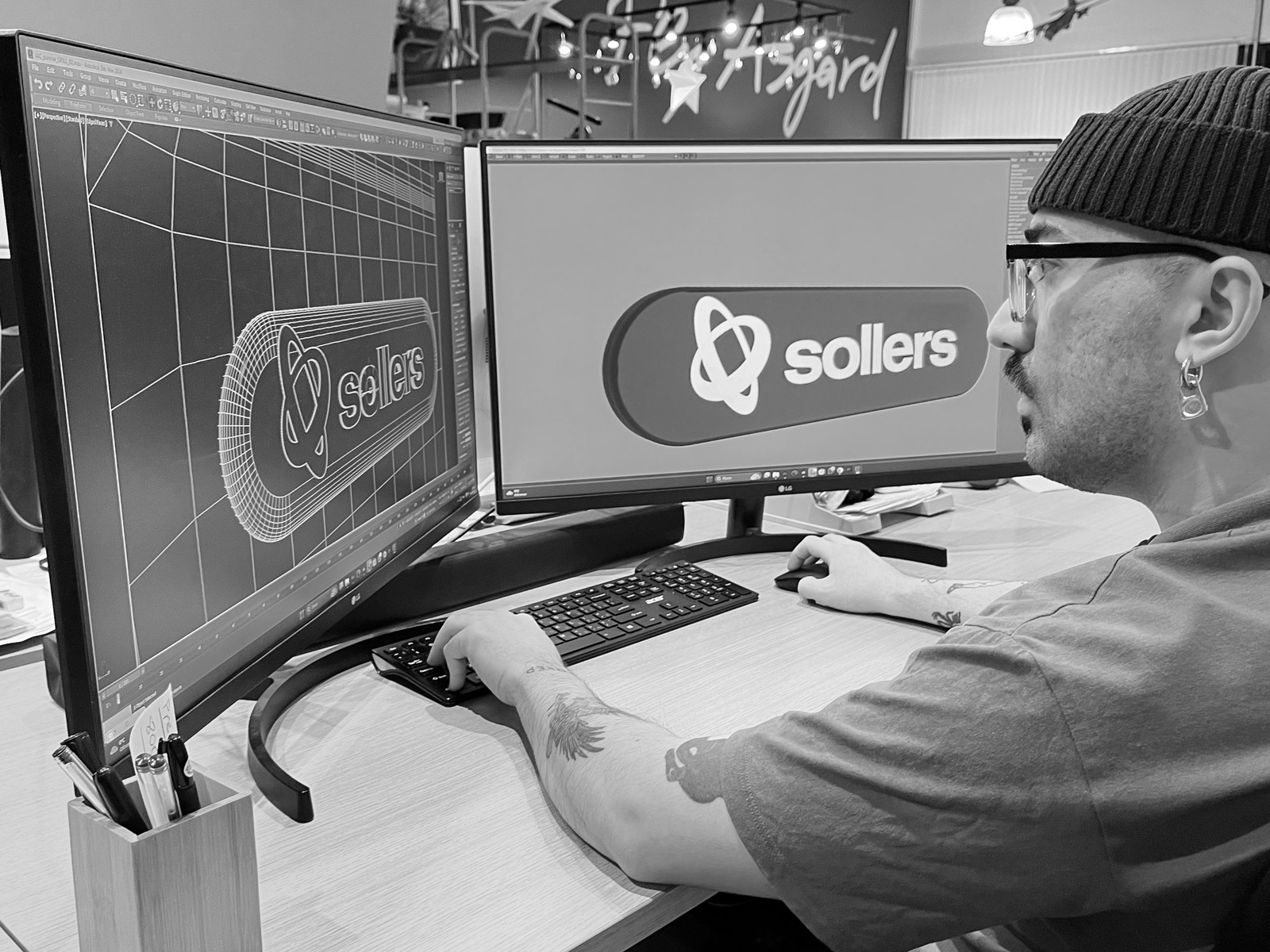 sollers argo, автомобиль, моделинг, 3d моделирование, 3d модель лого, логотип, знак, лого